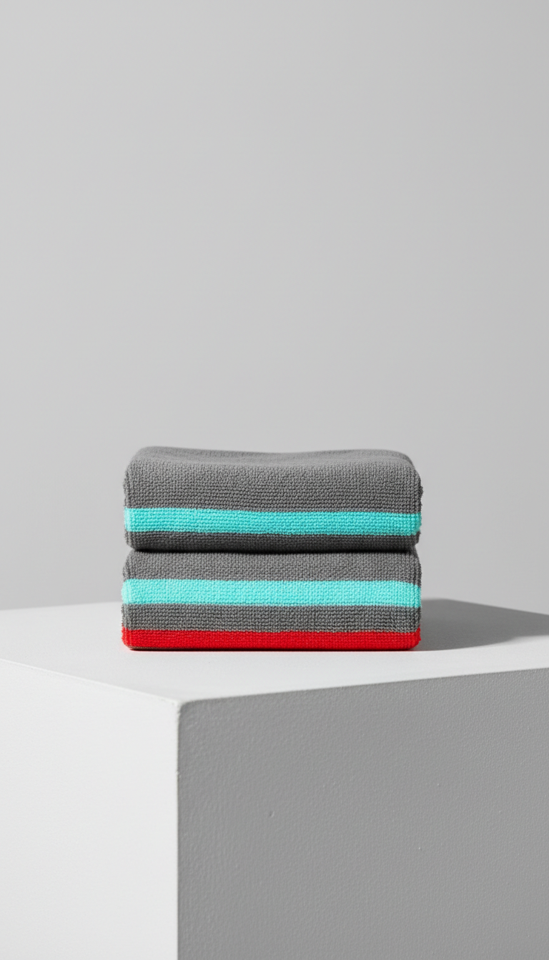 Microfiber fitness hand towel