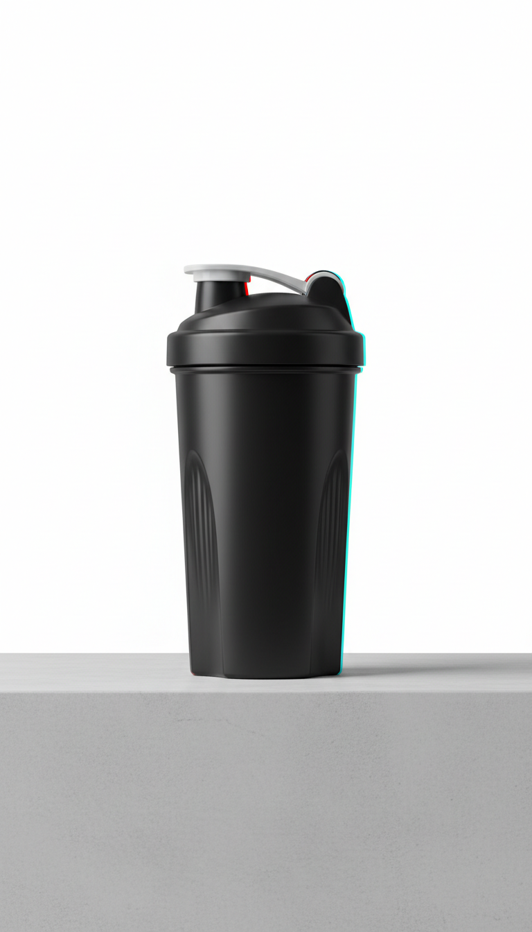 BPA-free protein shaker bottle